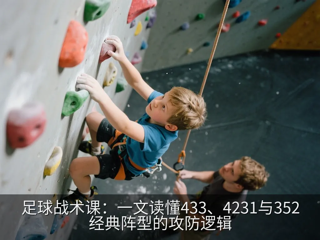 足球场战术模拟图,展示352阵型中翼卫的跑动轨迹与攻防转换